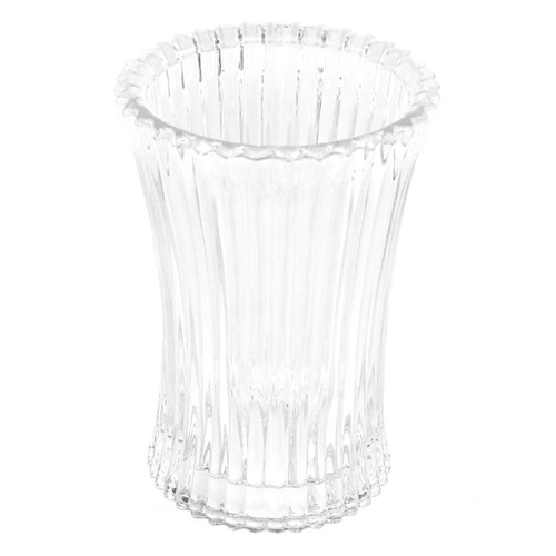 Toothbrush Holder, Gedy 8998-00, Free Standing Tumbler in Transparent Glass 8998-00